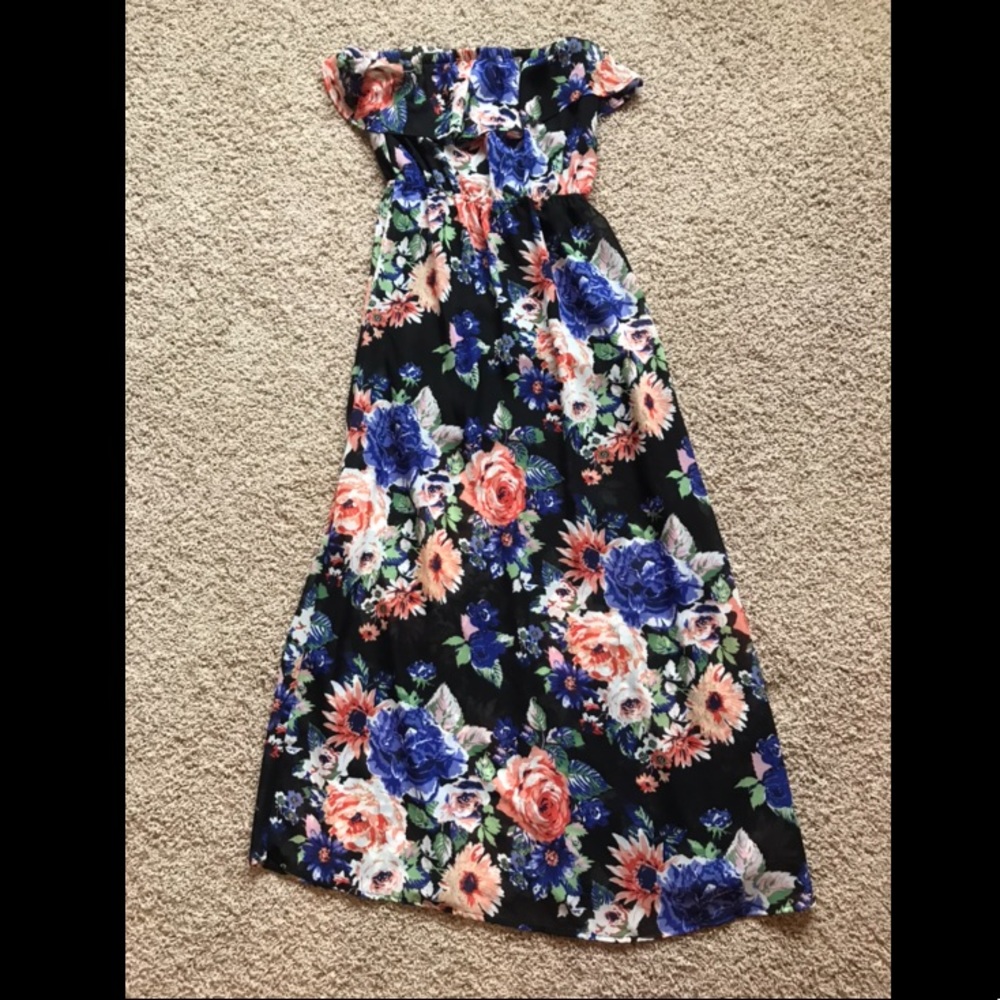 Floral boutique dress